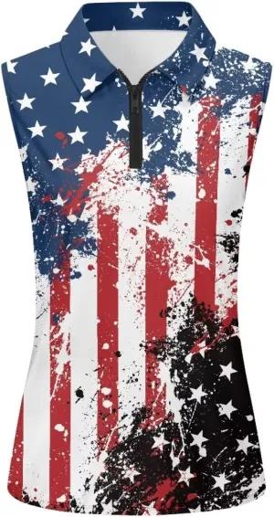 YEXIATODO Golf Sleeveless Tops for Women Racerback Summer Clothing Athletic Polo Golf Outfits Tennis Tank Top,XS-2XL
