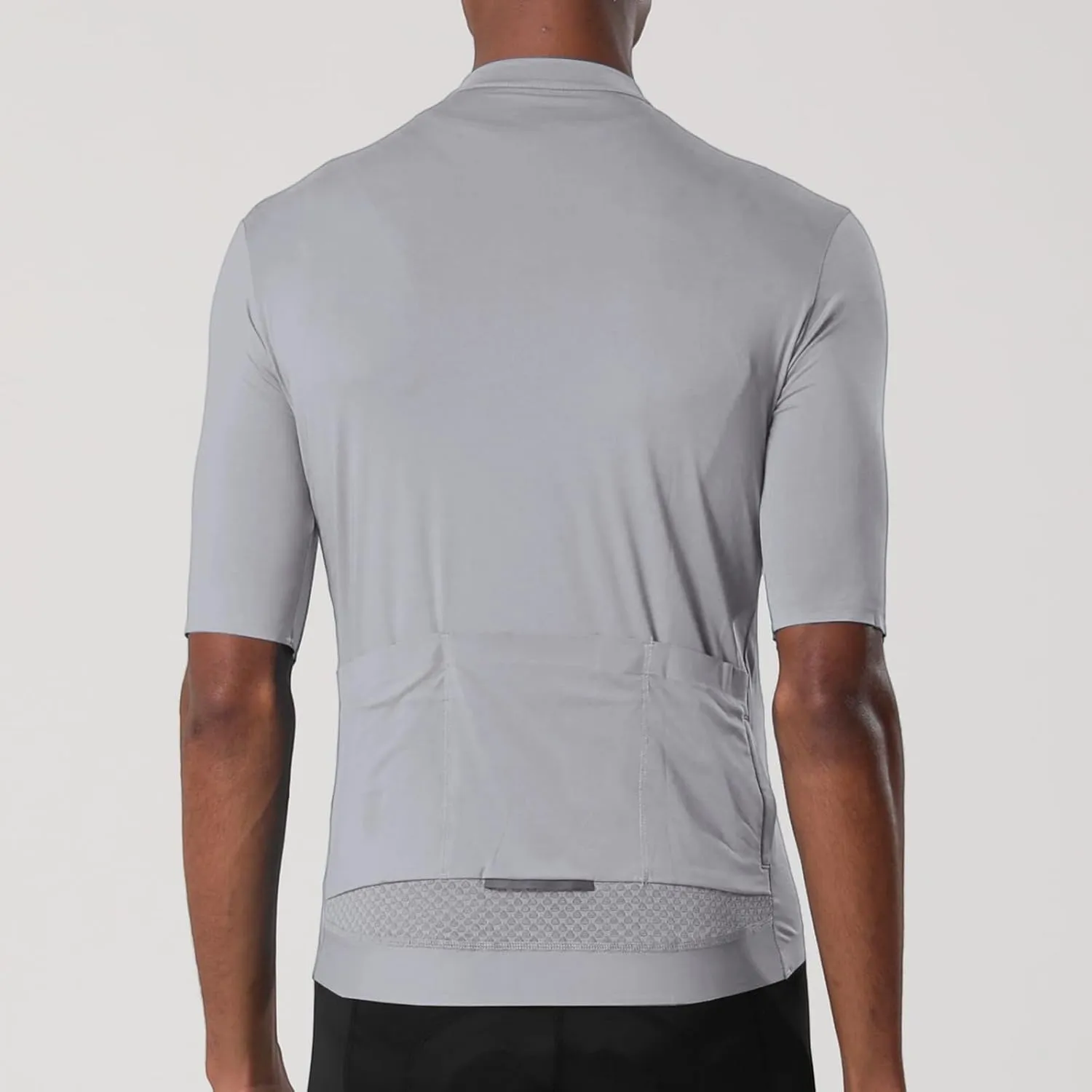 YKYWBIKE Cycling Jersey Men Aero Race Fit, Road Bike Jersey Short Sleeved,Moisture Wicking, Breathable,Zip Pocket,UPF50 